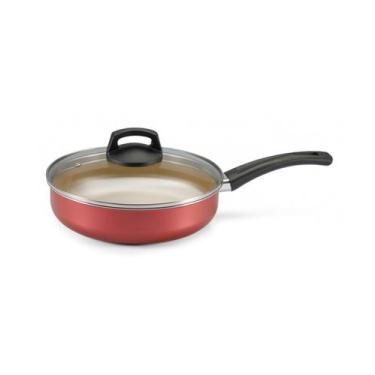 Imagem de Frigideira Funda Panelux Cereja com Tampa de Vidro Premium 24