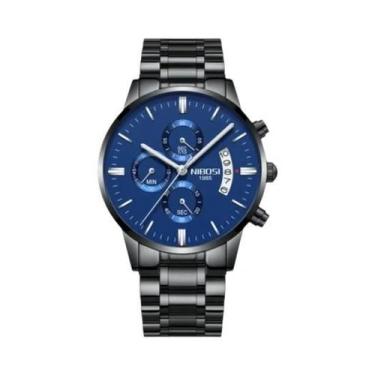 Imagem de Relógio De Luxo Masculino NIBOSI, Marca Top, Relógio De Pulso Militar 