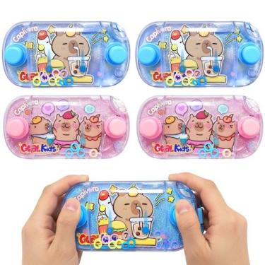 Imagem de 6 Brinquedo Aquaplay Argolas Capivara p/ Sacolinha Surpresa - Goal Kid