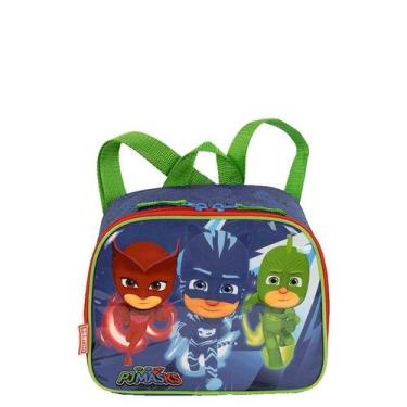 Imagem de Lancheira Pequena 2 em 1 Pj Masks - Colorido - Sestini, Colorido