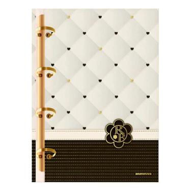 Imagem de Caderno Argolado Colegial 160 Folhas Animativa Rebeca Bonbon 2 Multico