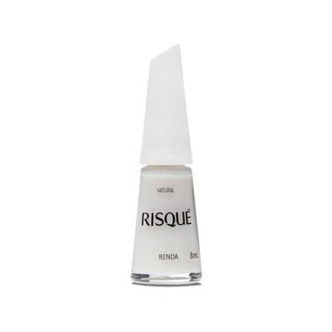 Imagem de Esmalte Natural Renda 8ml - Risque, Branco, 8ml