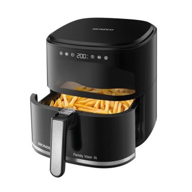 Imagem de Fritadeira Sem Óleo Air Fryer Digital 5L Mondial Preto 2000w AF-50-DV 60hz 220V