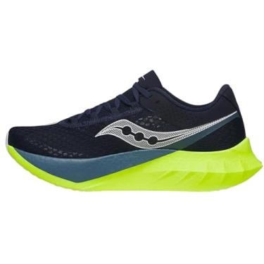 Imagem de Saucony Endorphin Pro 4 Tênis masculino, Azul-marinho/Citron, 44