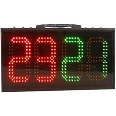 Imagem de Placa De Exibição Eletrônica Do Jogador Da Mudança Do Futebol Do Equipamento Do Fósforo De Futebol Da Placa Da Substituição Do Diodo Emissor De Luz Para Todo O Espo, Single-sided