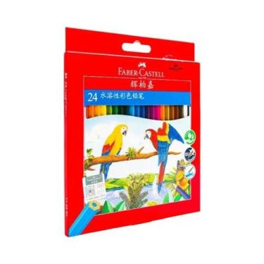 Imagem de Conjunto De Lápis De Cor Oleosos Faber Castell Com 48/60/72/100 Cores,