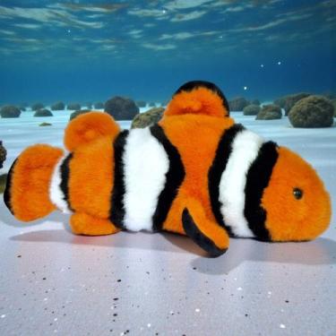 Imagem de Pelúcia Marinha Tubarão Tartaruga Peixe Baiacu Nemo Dory Mar Cor:Nemo 