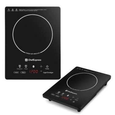 Imagem de Fogao induçao 1 boca 1200 watts 220v - Chef Express