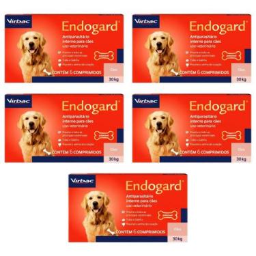 Imagem de 5 Endogard 30kg 6 Comprimidos Virbac VAL 30 04