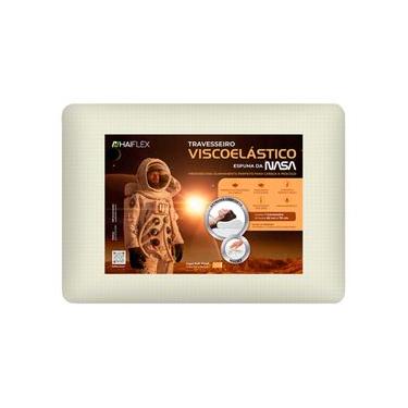 Imagem de Travesseiro Haiflex Viscoelástico 13cm Altura Antiácaros