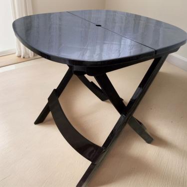 Imagem de Mesa de Canto Dobrável Plástico Resistente Jsn Quadrada Tampo e Estrutura em Plástico B...