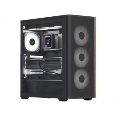 Imagem de Gabinete para Computador D501-V1 Torre ATX Micro ATX Mini-ITX com Painel Frontal em Mal...