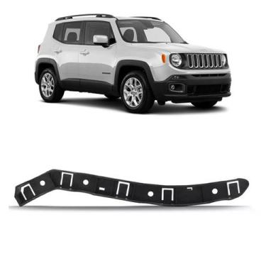 Imagem de Guia parachoque dianteiro renegade 2015 2016 2017 2018 - ENGEKAR, Dire