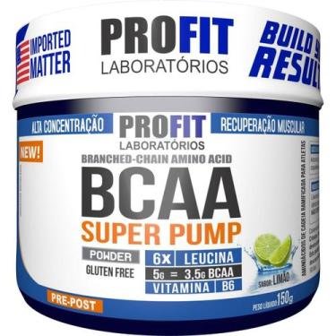 Imagem de Bcaa Super Pump Powder 6:1:1 - 150g Limão - ProFit - PROFIT LABORATÓRI