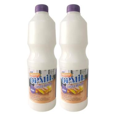 Imagem de Kit 2 lustra móveis opmil lavanda 1 litro cada