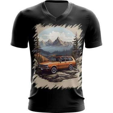 Imagem de Camiseta Gola V Viagem na Floresta Retrô 8 - Kasubeck Store®, G