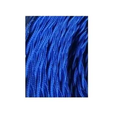 Imagem de Cabo De Tecido Trançado Vintage 2 Fios 0.75mm Fio Elétrico De Cobre 5m