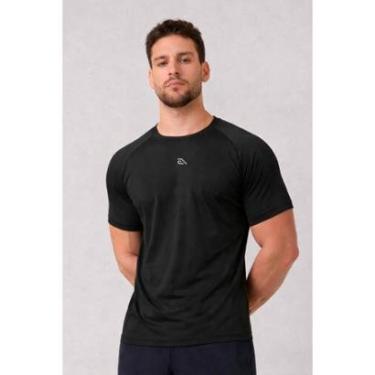 Imagem de Camiseta Masculina Raglan Dry Proteção Solar UV Estampa Aveloz Corrida Academia Ciclism...