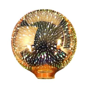 Imagem de Lâmpada LED 3D Vintage Edison E27 6W 85-265V Luz De Fogos De Artifício