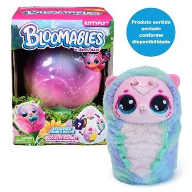 Imagem de Pelúcia Interativa - Bloomables - Hatchimals - Kittyfly - Surpresa - Sunny