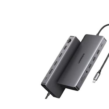 Imagem de UGREEN Hub USBC 10Gbps 4K Tripla Tela PD100W