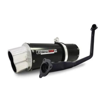 Imagem de Escape Ponteira Coyote RS5 Boca 8 em Alumínio Oval - V-Strom 650 ano 2