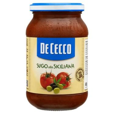 Imagem de Molho Ao Sugo alla Siciliana com Azeitona De Cecco 400g