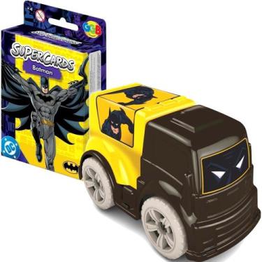 Imagem de Kit Batman Jogo de Cartas 54 Cards Carro Brinquedo Infantil - GGB Brin