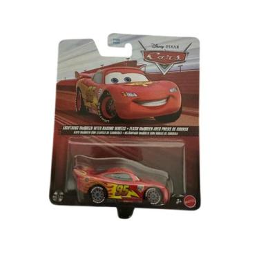 Imagem de Mattel Cars Relampago McQueen Com Rodas de Corrida 1:55