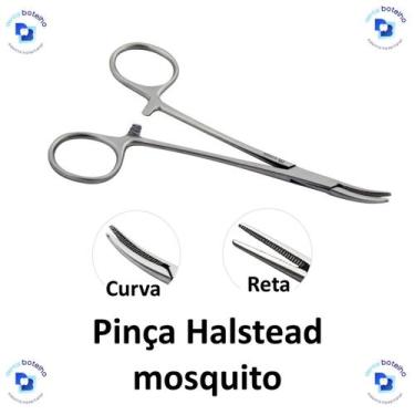 Imagem de Pinça Halstead Mosquito Hemostática (14 cm) - Golgran, Reta (Cód 139-8