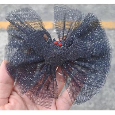 Imagem de Par acessório cabelo bico de pato morcego halloween - Tango 