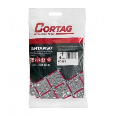 Imagem de Espaçador Juntapiso 4 mm / Pacote com 100 peças - 60557 - Cortag
