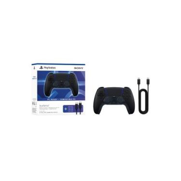 Imagem de Controle Sem Fio Sony DualSense, Bluetooth, PS5 e PC, Incluso Cabo USB