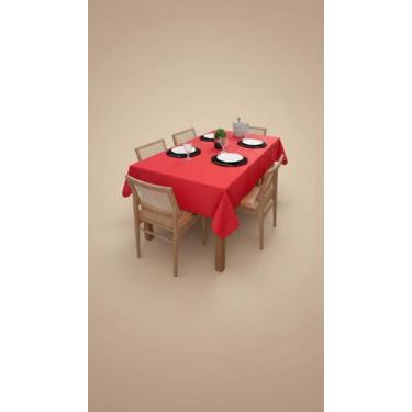 Imagem de Toalha de Mesa Retangular 6 Lugares 2,10x1,50 - Congratulations Store