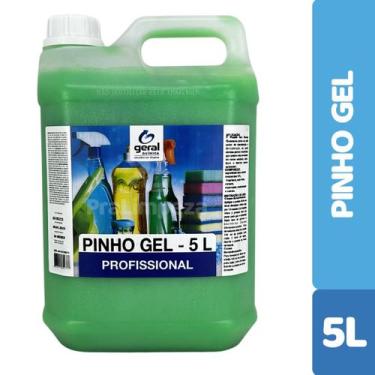 Imagem de Desinfetante Pinho Gel Concentrado - 5 Litros - Química Geral