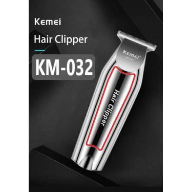Imagem de Máquina de Cabelo, Barba, Aparador e Acabamento Sem fio Recarregável -