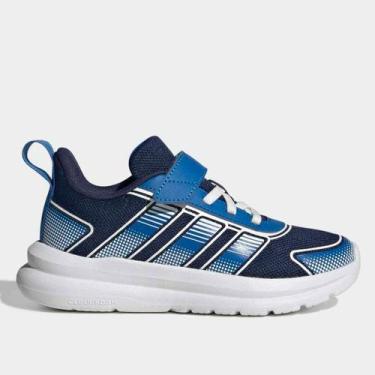 Imagem de Tênis Infantil Adidas Tensaur Run, Marinho, Amarelo, 31