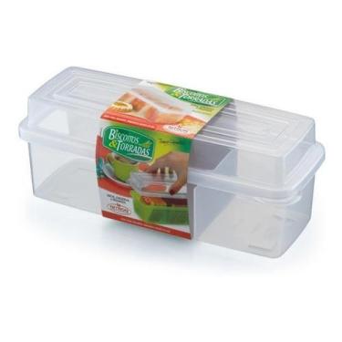 Imagem de Porta Biscoito Agua E Sal E Torradas Em Plastico - NITRON
