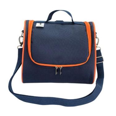 Imagem de Lancheira Térmica Nylon Poliéster para Alimentos e Bebidas bubag, Azul