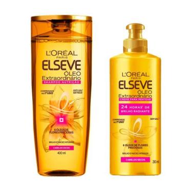 Imagem de Kit 1 Creme de Pentear Elseve Óleo Extraordinário Nutrição Intensa com