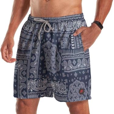 Imagem de Short Bermuda Estampa Lenço Paisley 6-Masculino