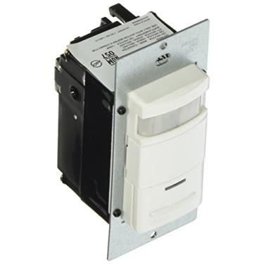 Imagem de Leviton MDS10-I Lev-Lok Dispositivo de fiação modular DW PIR Interruptor de parede, sensor de ocupação, branco