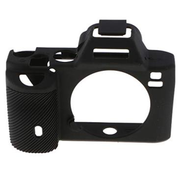 Imagem de Kesoto Capa de borracha lavável para Sony A7R A7S A7 capa de silicone para câmera - preta, proteção à prova de poeira