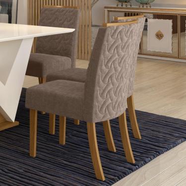 Imagem de Conjunto 02 Cadeiras Estofadas Carina Henn