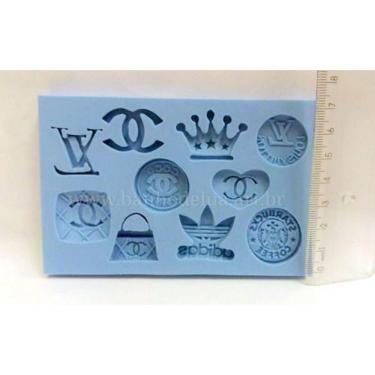 Imagem de Molde De Silicone Logotipos, Marcas, Bolsas, Resina, Confeitaria, Biscuit Molds Planet