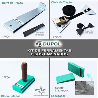 Imagem de Kit Ferramentas Piso Laminado Completo