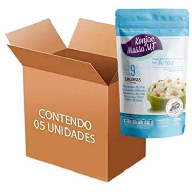 Imagem de Kit 5 Macarrão Konjac Unidades - Arroz