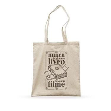 Imagem de Ecobag Nunca Julgue Um Livro