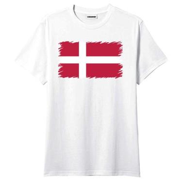 Imagem de Camiseta Bandeira Dinamarca - King Of Print