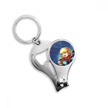 Imagem de Chaveiro Fantasy Dungeons Lovely Cartoon Game Nail Clipper Ring